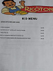 Ricoton menu