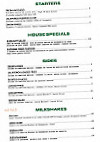 Paris New York menu