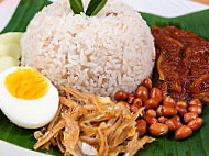 Nasi Lemak Chicken 65 food