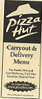 Pizza Hut menu