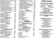 Le Pavillon Chang Long Carte