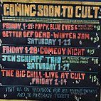 Cult Classic Brewing menu