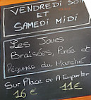 La Cour Neuve menu