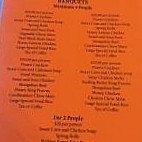 Wing Hing Chinese Restaurant menu