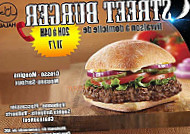 Street Burger menu