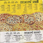 Godfather's Pizza menu