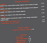 Centrale Pizza menu