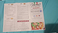 Giovannis Pizza menu