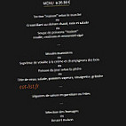 La Colonne menu