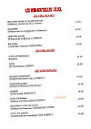 La Pommeraie menu