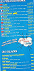 Pizza World menu