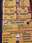 Don Bigotes Mexican menu