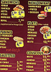 L'oasis menu