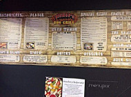 Mel's Diner menu