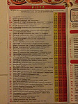 Pizzeria Pinocchio menu