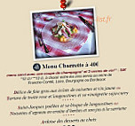 Bistrot La Charrette menu