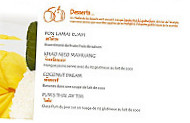 Pum Thai Besancon menu