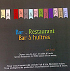 La Camaraderie menu