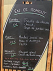 La Plage Le Veillon menu