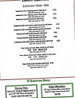 D'angelos Pizzeria menu