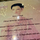 Thai House menu