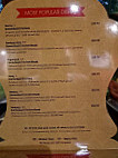 Indian Affair Restaurant menu