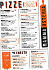 Mamma Osteria menu