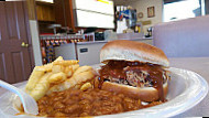 Coleman's -b-que food