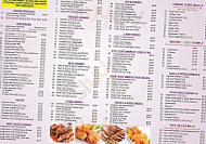 China Orchid Palace menu