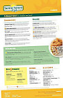 Sunny Street Cafe menu