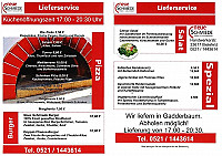 Neue Schmiede menu