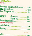 Taco Memo menu