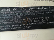 Number 7 menu