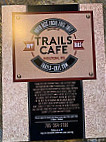 Trails Cafe menu