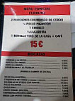 A Casa Do Furruxo menu