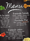 La Bonne Franquette menu