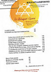 Le Bouquet Garni menu