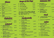 Manus Imbiss menu