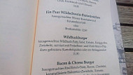 Korkenzieher menu