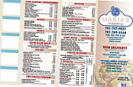 Maria's Pizzeria menu