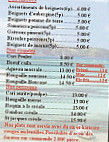 A L'ile Maurice La Case à Mimi menu