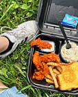 Zaxby's Chicken Fingers Buffalo Wings food