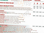 Papa John's Pizza menu