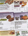 Subway Sandwiches Salads menu