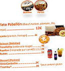 Arepado menu