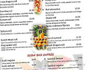 Six Happiness menu