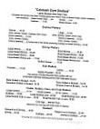 Coleman's Original Calabash menu