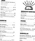 Kai Joe's menu