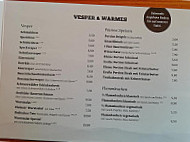 Arno's Straußwirtschaft Winery Kieninger menu