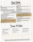 Family Tree Cafe menu